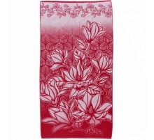 Полотенце махровое пестротканое жаккардовое Магнолия 7079