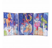 Набор полотенец рогожка Купон 50х63 см в коробке 3 штуки 13392-1 ад