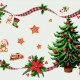 Салфетка-дорожка на стол хлопковая Новогодняя ностальгия 29389-1 тк