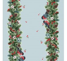 Салфетка-дорожка на стол хлопковая Счастье рядом 29392-1 тк