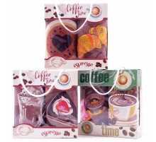 Набор полотенец рогожка Купон 50х63 см 2 штуки в сумочке 13434-1 ад