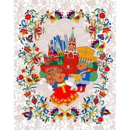 Полотенце из рогожки Купон 50х63 см 13496-1 ад