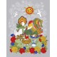 Полотенце из рогожки Купон 50х63 см 13484-1 ад