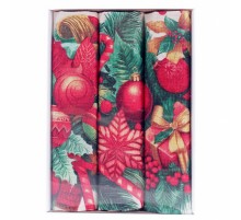 Набор вафельных полотенец Купон 50х63 см в коробке 3 штуки  29404-1 Тейково