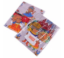 Набор полотенец рогожка Купон 50х63 см в пакете 3 штуки 13496-1 ад