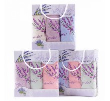 Набор полотенец  микрофибра А6140 в сумочке Р+Р+Р