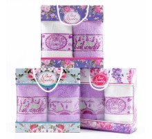 Набор полотенец  махровое 3337 в сумочке МР+МР