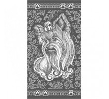 Полотенце махровое пестротканое жаккардовое Йорк 7875