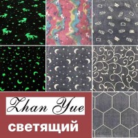 Плед велсофт светящий в ассортименте