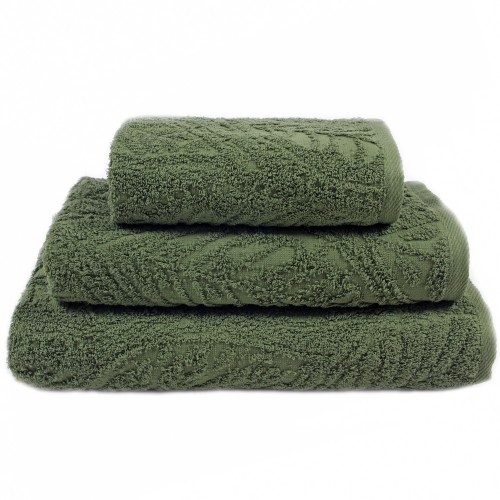 Полотенце махровое гладкокрашеное Осенняя мелодия-2 вид 348 миртовый 7985