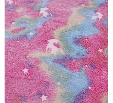 Плед велсофт светящий №4