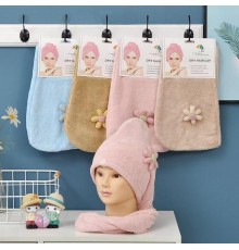 Шапочка чалма для сауны микрофибра в ассортименте 27520203