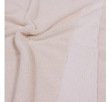 Полотенце махровое гладкокрашеное Осенняя вязь вид 110 сливочный 7991