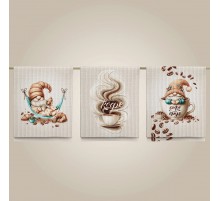 Вафельное полотенце Купон 50х63 см 29456-1 тк