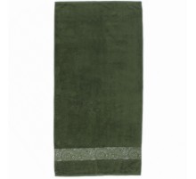 Полотенце махровое гладкокрашеное Осенняя вязь вид 348 миртовый 7990