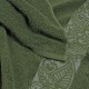 Полотенце махровое гладкокрашеное Осенняя вязь вид 348 миртовый 7990