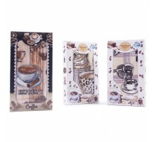 Набор полотенца микрофибра  98-875 в шоколадке МР