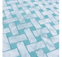 Плед велсофт Плетение №4