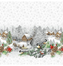 Скатерть из рогожки хлопок 100% 13527-1 ад