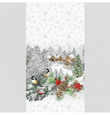 Полотенце из рогожки 40х75 см 13527-1 ад