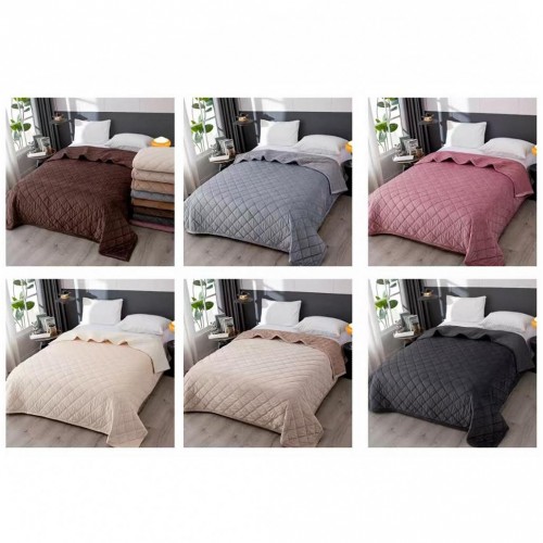 Покрывало велюровое  F-84-2 в ассортименте