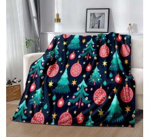 Плед велсофт ВЯ-S10 Новогодний