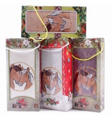 Набор полотенце махровое 10051150-10061150 в коробке Б