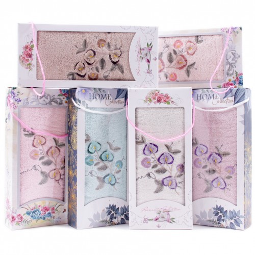 Набор полотенце махровое 10051156-10061156 в коробке Б