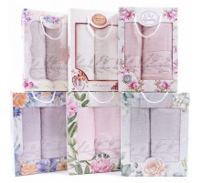 Набор полотенец махровых 88-747 88-748 в коробке Б+Л