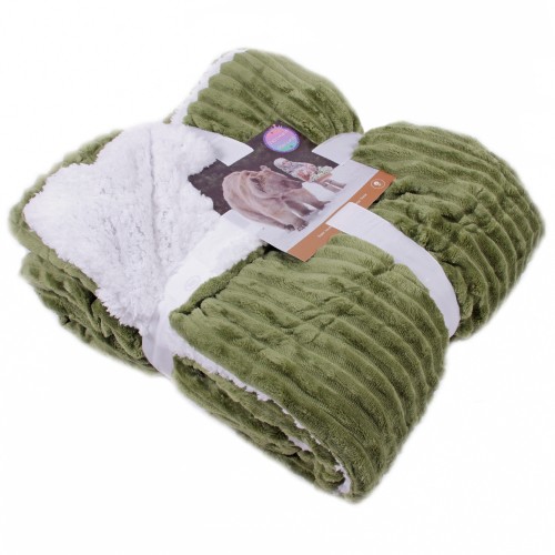 Плед велсофт-мех Комфорт-19