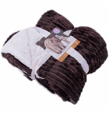 Плед велсофт-мех Комфорт-21