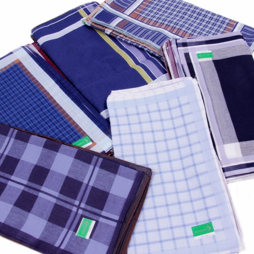 Платки носовые мужские батистовые  набор №13