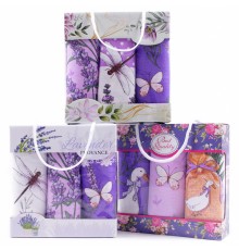 Набор полотенец рогожка Купон 50х63 см 3 штуки в сумочке 3148-1 трт