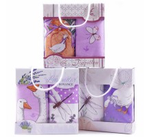 Набор полотенец рогожка Купон 50х63 см 2 штуки в сумочке 3148-1 трт