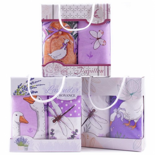 Набор полотенец рогожка Купон 50х63 см 2 штуки в сумочке 3148-1 трт