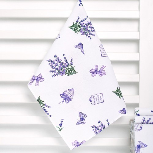 Набор полотенец рогожка 40х75 см в коробке 3 штуки 11102-1 ад