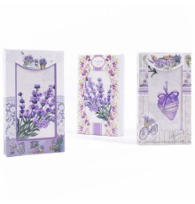 Набор полотенец из рогожки 40х75 см в шоколадке 11102-1 ад