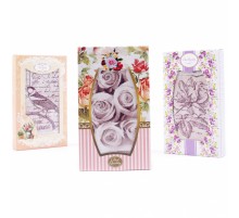 Набор полотенец из рогожки 40х75 см в шоколадке 11537-1 ад