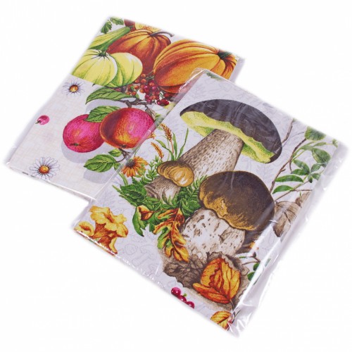 Набор полотенец рогожка Купон 50х63 см в пакете 3 штуки 13483-1 ад