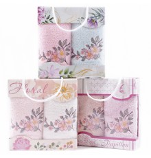 Набор полотенец  махровое 10041155 в сумочке Р+Р