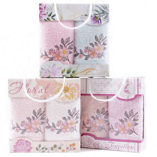 Набор полотенец  махровое 10041155 в сумочке Р+Р