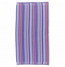 Полотенце махровое пестротканое жаккардовое Зигзаг 7480