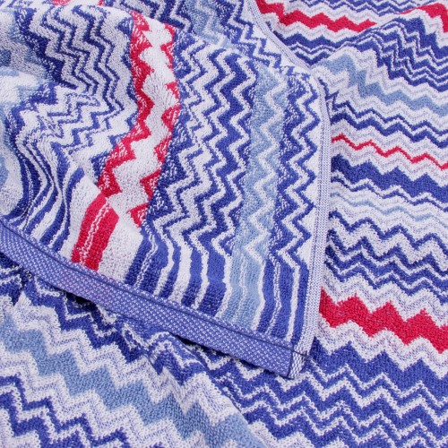 Полотенце махровое пестротканое жаккардовое Зигзаг 7480