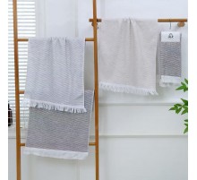 Набор полотенец хлопок-махра Т404 ручных 2 штуки 