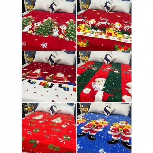 Плед велсофт  Новогодний ассорти