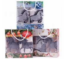 Набор полотенец  микрофибра 4504784 в сумочке Р+Р