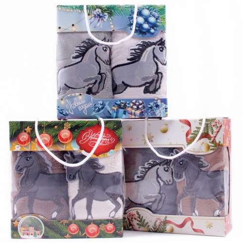 Набор полотенец  микрофибра 4504784 в сумочке Р+Р