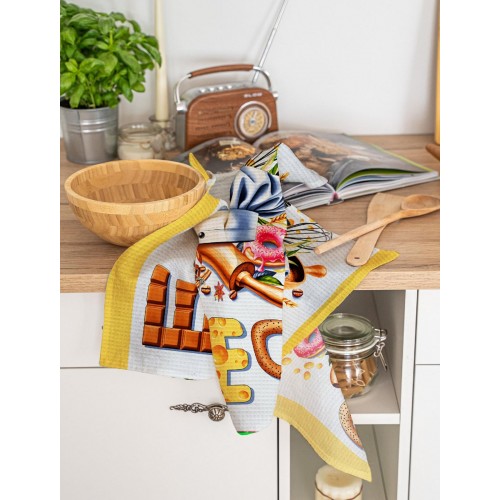 Вафельное полотенце Купон 50х63 см 29437-1 Тейково