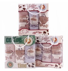 Набор полотенец  махровое 410-81 в сумочке МР+МР+МР