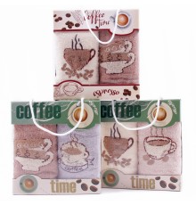 Набор полотенец  махровое 410-81 в сумочке МР+МР